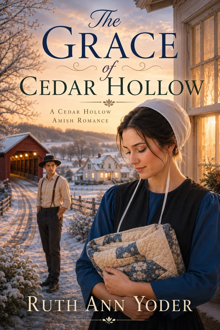 Book cover for The Grace of Cedar Hollow by Ruth Ann Yoder