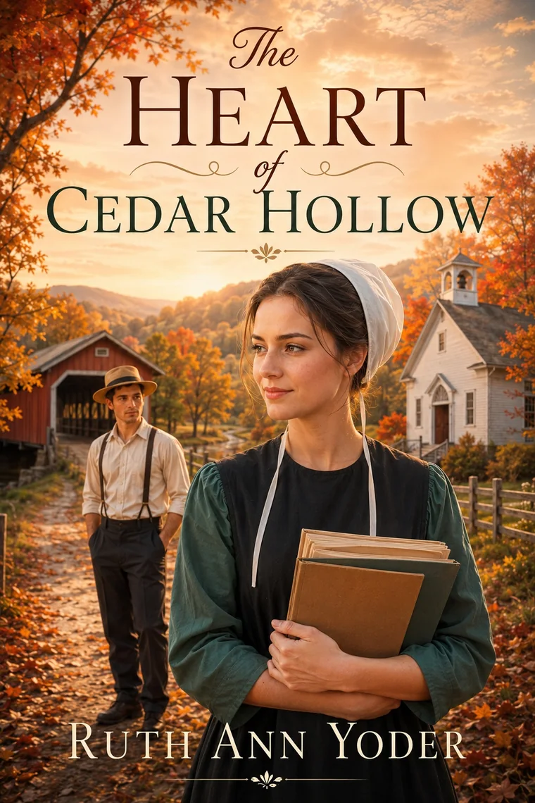 Book cover for The Heart of Cedar Hollow by Ruth Ann Yoder