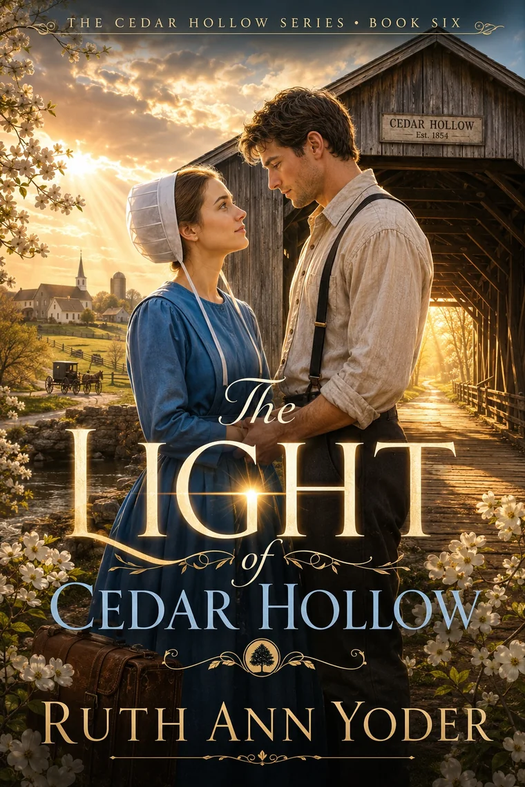 Book cover for The Light of Cedar Hollow by Ruth Ann Yoder