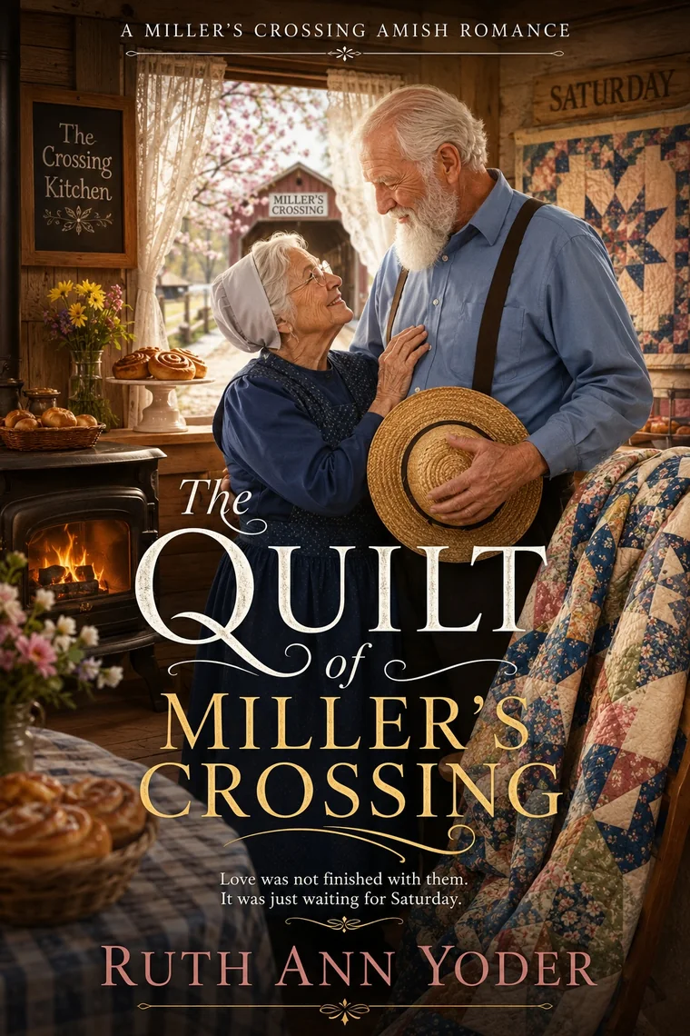 Book cover for The Quilt of Miller's Crossing by Ruth Ann Yoder