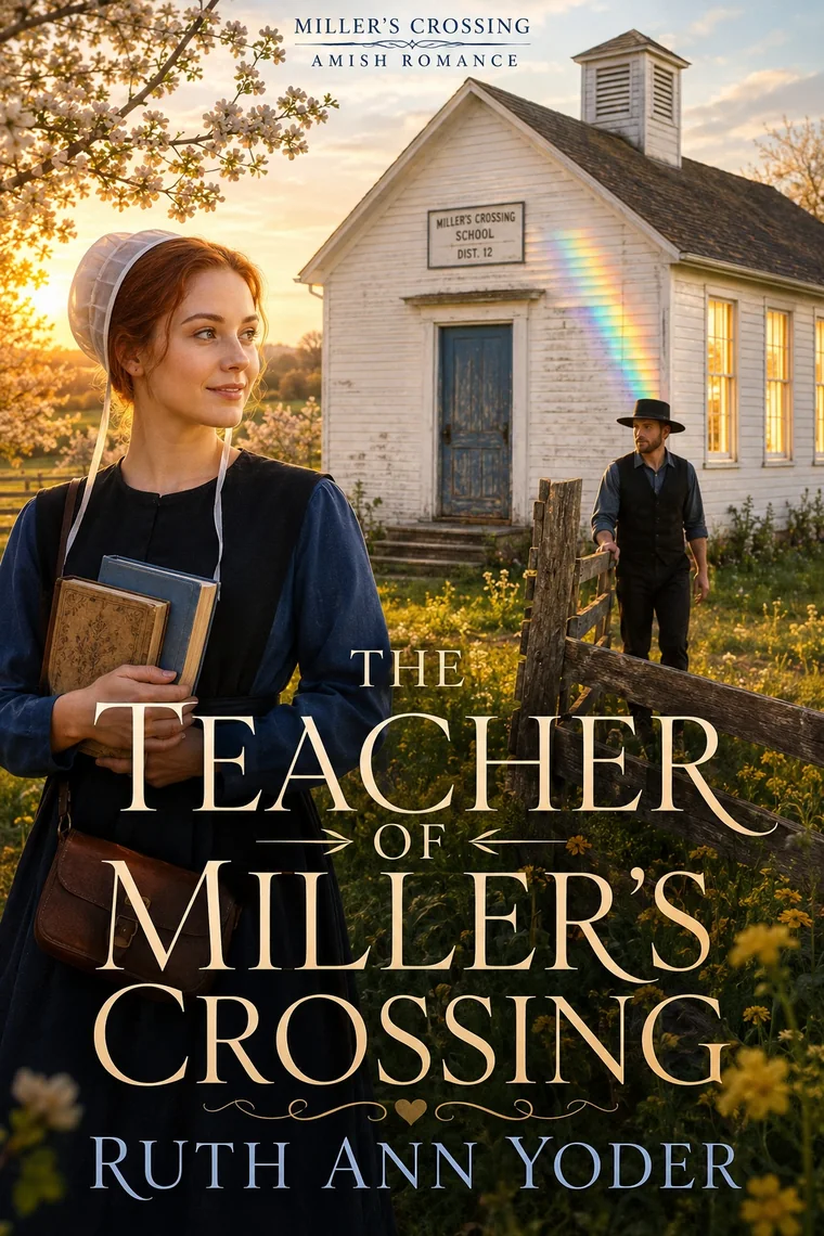 Book cover for The Teacher of Miller's Crossing by Ruth Ann Yoder