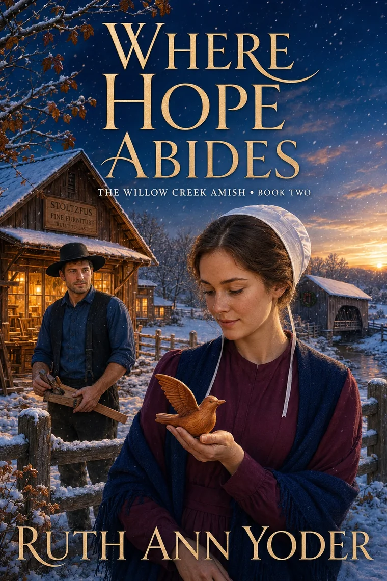 Book cover for Where Hope Abides by Ruth Ann Yoder